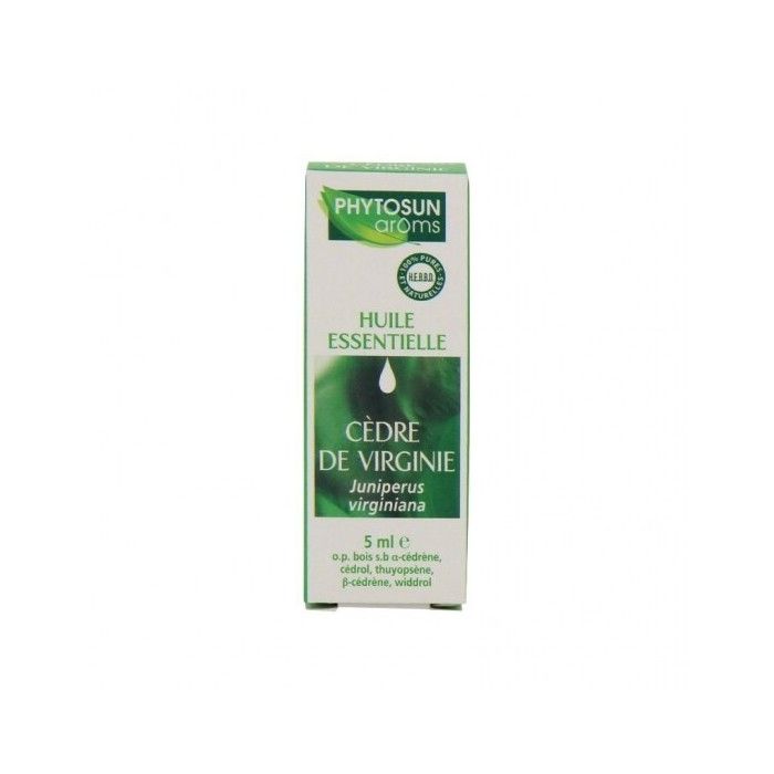 Phytosun arôms huile essentielle cèdre de virginie 5ml