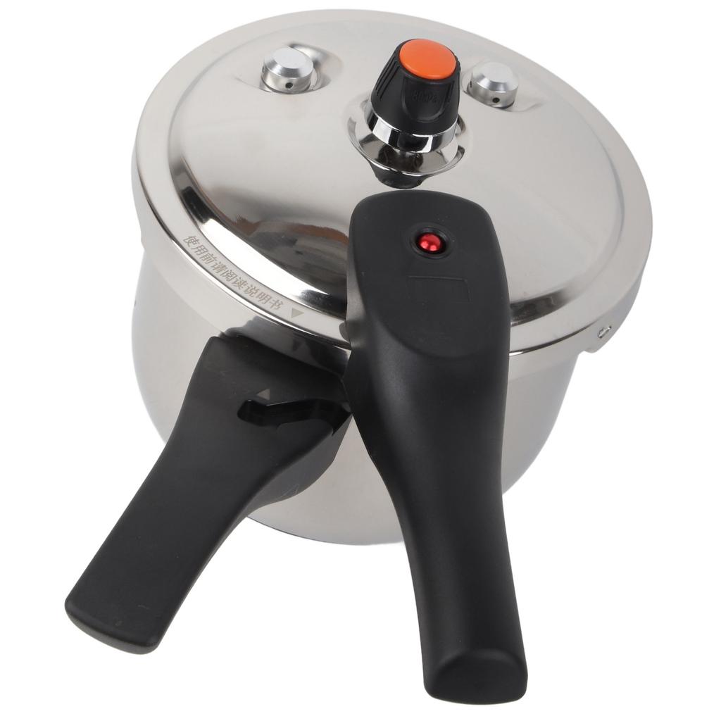 Pressure Cooker with Non Stick Coating 304 Stainless Steel Kitchen Pressure Cooker for Cooking 4L