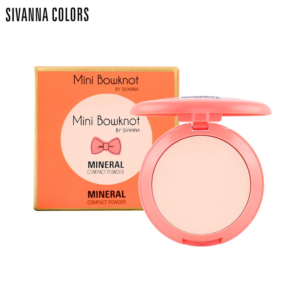 Sivanna Colors Минеральная компактная пудра Mini Bowknot 8,5 г. HF3031 - Тайский косметический макияж