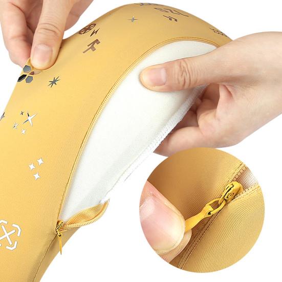 Фиксатор для шеи с эффектом памяти, боль в шее, позвоночник, облегчение давления, регулируемый шейный бандаж, портативный для мужчин