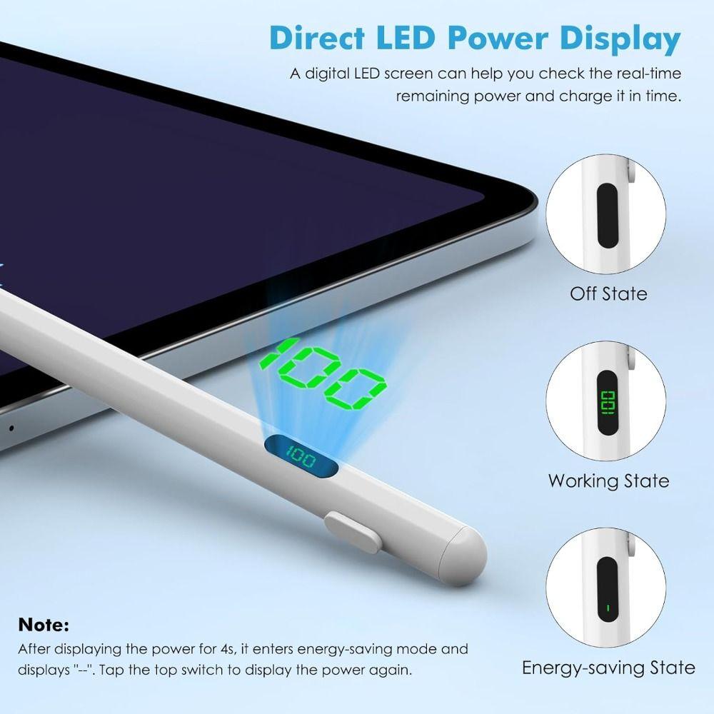 Rechargeable Universal Stylus Pen Sensitive Mobile Phone Pencil for Android/iOS