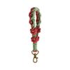 1pc Daisy Flower Key Chain Ins Explosive Style High-End Diy Hand-Woven Wrist Key Ring Bohemian Style Car Keychain Bag Pendant