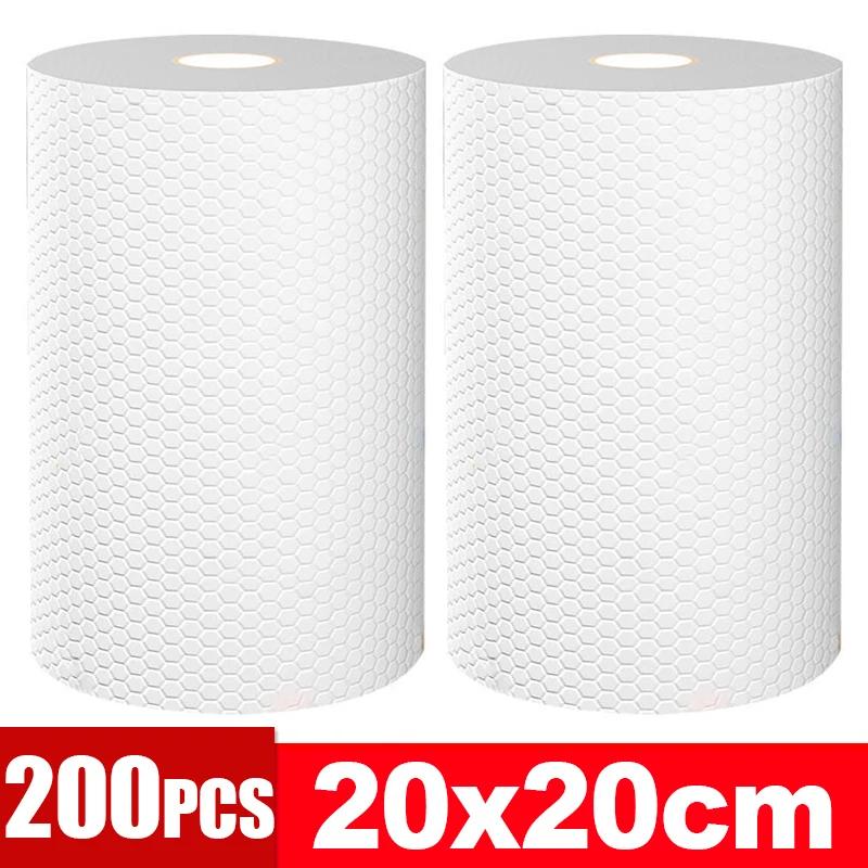 Kitchen Disposable Rags Non-Woven Reusable Cleaning Cloths Household Washing Towels Dishcloths Rag Wipes Cloth Cleaner Tools2025