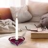 Heart Shaped Candle Holder Mould Tealight Epoxy Mold Lipstick Holder Container Resin Mold for Home Decor DIY Crafts