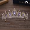 Принцесса королева винтажные диадемы и короны тиары для женщин свадебные свадебные вечеринки выпускной украшения для волос аксессуары