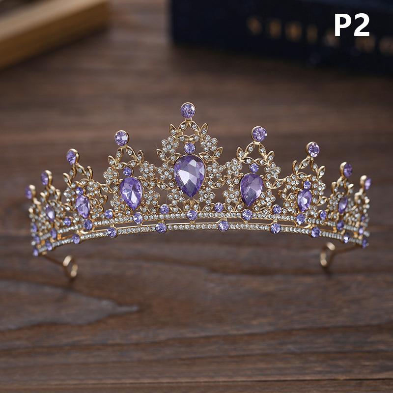 Принцесса королева винтажные диадемы и короны тиары для женщин свадебные свадебные вечеринки выпускной украшения для волос аксессуары