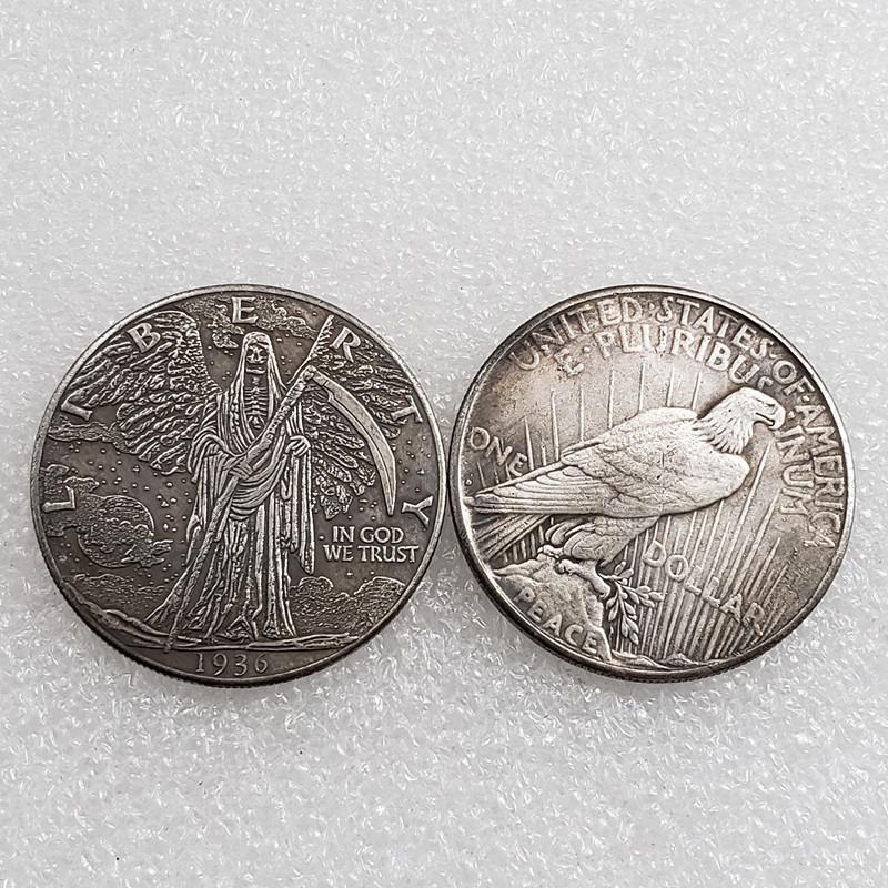 1936 HOBO USA United State Commemorative Collectible Souvenirs Silver Coins