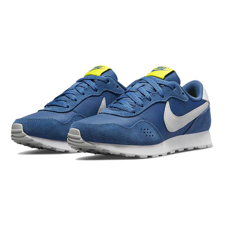 Nike MD Valiant Кожаная Амортизация Нескользящая Износостойкая Низкие Детские Беговые Кроссовки Синие Подростковые CN8558-406