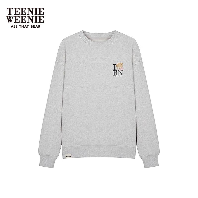 Teenie Weenie Женская толстовка Bearnova в студенческом стиле с круглым вырезом