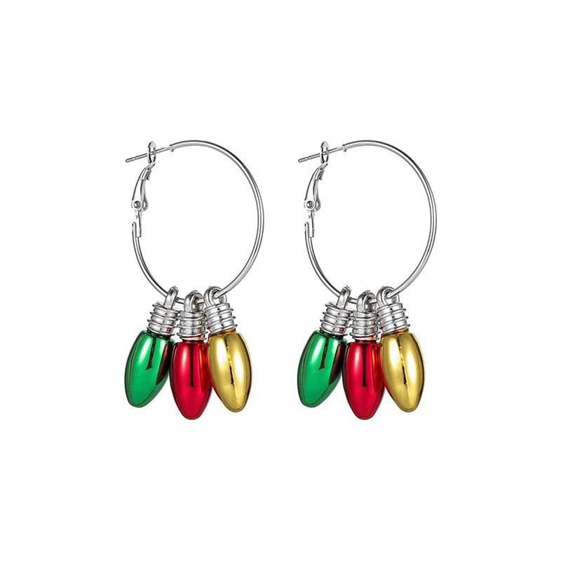 1 Pair of Ladies' Christmas Earrings, Christmas Gift for Everyday Wear, Christmas-themed Jewellery, Ladies' Accessories
