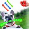 Pet Molar Stick Durable TPR Rubber Puppy Teeth Clean Molar Biting Toy Outdoor Pet Dogs Interactive Training Chew Stick Toy