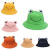 Parent-Child Frog Bucket Hats Breathable Fishing Caps New Sun Shading Caps Unisex