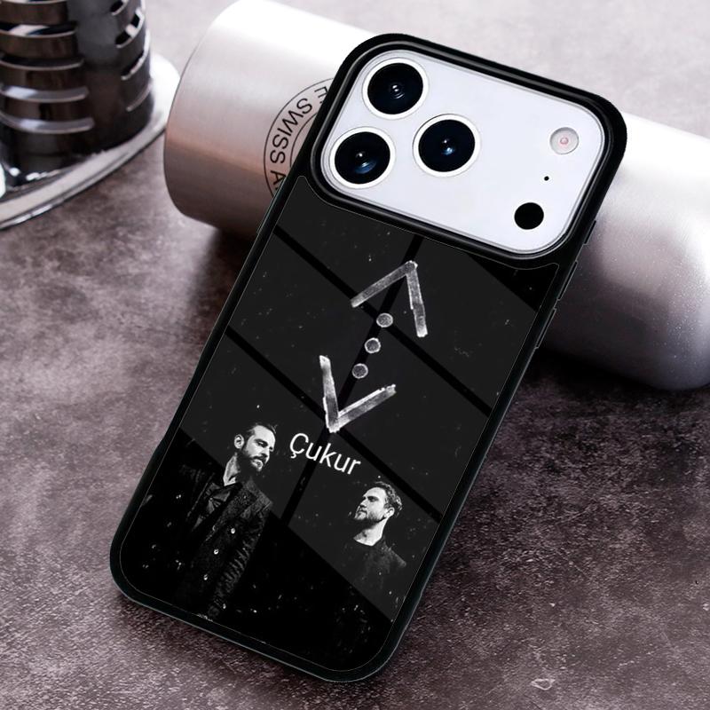 Чехол для телефона Cukur Show TV для iPhone 17 16 15 14 13 12 11 Pro Max Plus 17Air Мягкий силиконовый чехол