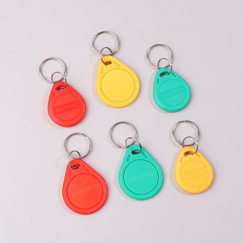 10Pcs 125Khz Read-Only Rfid Rfid Tk4100 Em4100 Smart Chip Proximity Keyfobs Smart Secure Door Entry Access Id Keychain Token Tag