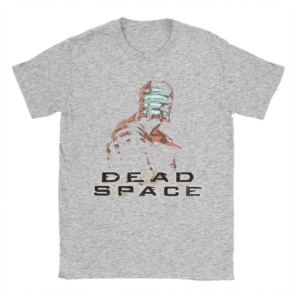 Футболка Dead Space Исаак Лэнгли Летняя 100% Хлопок Мужская Модный Крутой Дизайн Футболка с Коротким Рукавом Винтажные Футболки