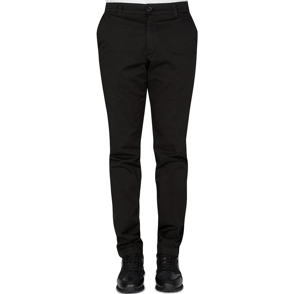 KENZO Casual Pants Men's Black Moderate Straight Fit Pants F955PA2121TA-99