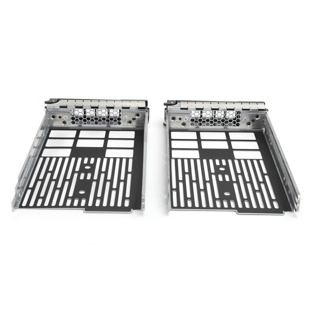 2Pcs Hard Drive Bay for Dell 3.5‑Inch SAS Server R510R710 R530 R720XD R730XD Holder