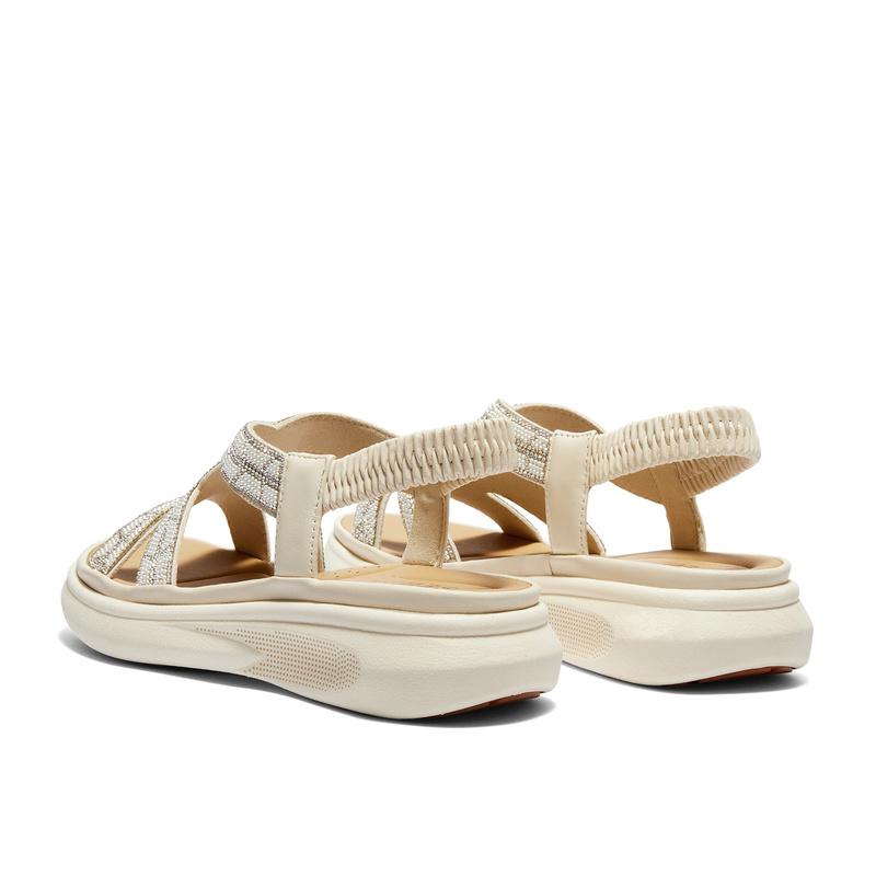 Senda Casual Sandals for Women 26 Summer New Shopping Mall Same Style Roman Retro Sandals XZD01BL6