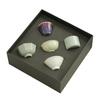 Five famous kiln teacups, light luxury and high-end Ru kiln + nail master cup gift box, birthday gifts for elders and teachers