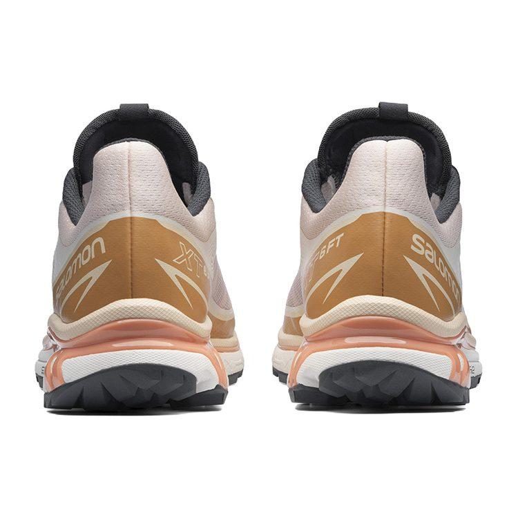 SALOMON XT 6 футов Тканевые износостойкие Низкие беговые кроссовки Унисекс Белый Золотой L41620500