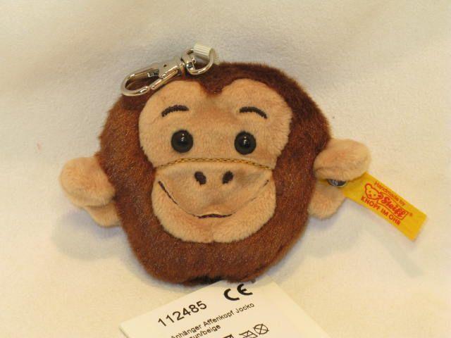 Steiff Monkey Face "JOCKO Keychain"