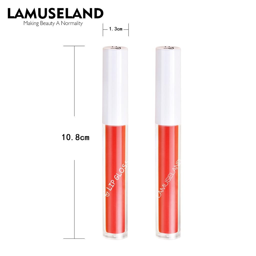 LAMUSELAND Keep Smile Водостойкая матовая жидкая помада, долговечная антипригарная чашка, блеск для губ, пухлое масло для макияжа губ, 1,5 г