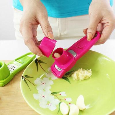Многофункциональный пресс для чеснока Мини-терка для измельчения имбиря Измельчитель чеснока Очиститель Пресс-ломтерезка ADM