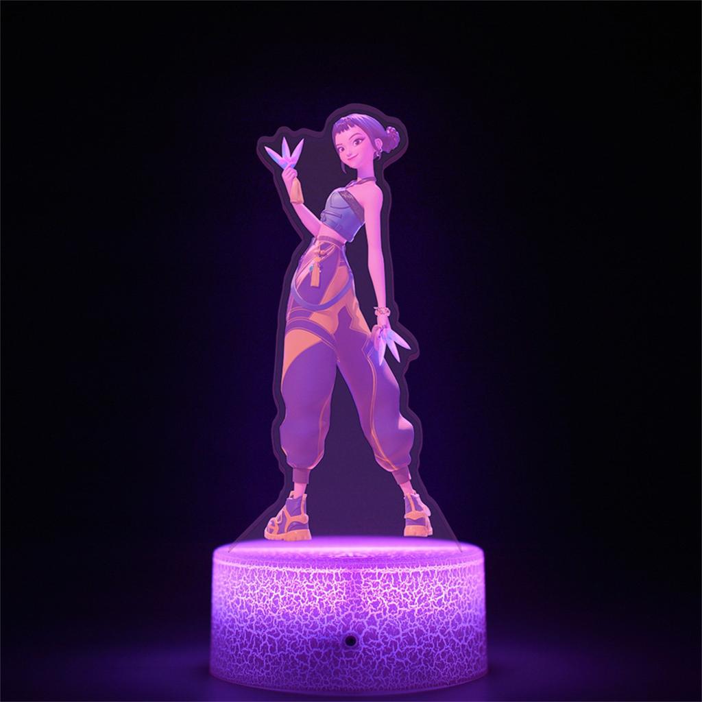 Ночник на 16 цветов с пультом дистанционного управления, напечатанным внутри