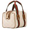 Gucci Gg Logo Leather Mini Handbag Women handbags Light-Green Brown 856055-AAFYS-8561