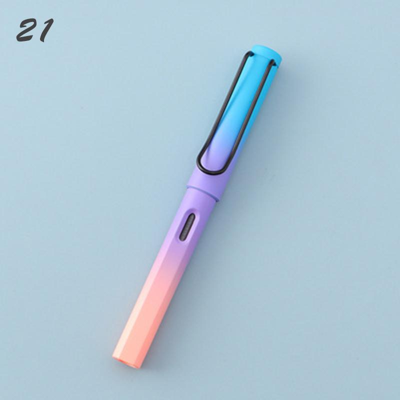 25 цветов, авторучка из алюминиевого сплава, классическая чернильная ручка для бизнеса, офиса, 0,38/0,5 мм