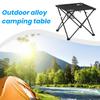 Складной походный стол из ткани с 2 подстаканниками, сумка для переноски, прочная водонепроницаемая ткань Оксфорд, складной стол для пикника на пляже, походов