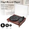 Vintage Gramophone Phonograph Player Bluetooth Music Player Vinyl Turntable Record Player Speakers for 33/45/78RPM Record