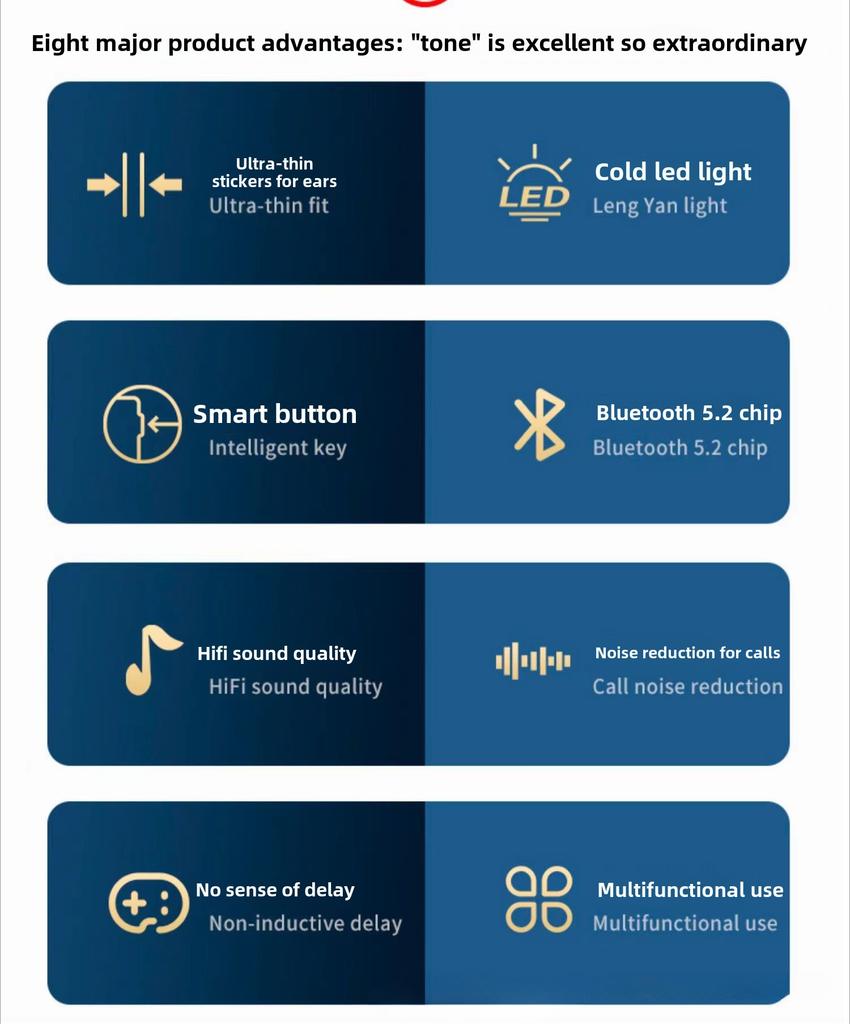 Sleep Wireless Bluetooth Headphones Headphones 5.3 Mini Sports In-ear Waterproof