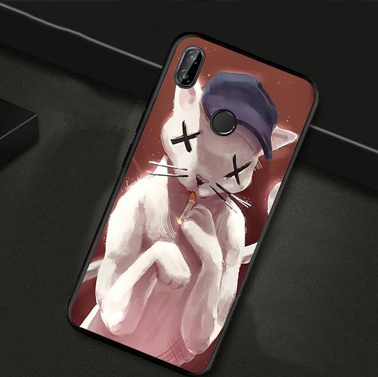 Чехол Lovejoy Cat Are You Alright для Huawei Nova 10 9 SE 3i 7i 8i 11i 12i Y73 Y90 Y70 Y72 Y61 Y91 P60 Pro P30 P40 Lite