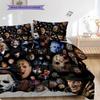 Horror Icons Duvet Cover Set Threepiece Set 1 Duvet Cover 2 Pillowcase Without Core Christmas Birthday Gift Duvet Cover And Pillowcase