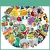 Game Minecraft 50pcs Stickers Pvc Waterproof Lapyop Bike Luggage Suitcase Decals