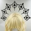 1 Set Vintage Saint Halo Crown and Neck Strap For Cosplay Party Decoration