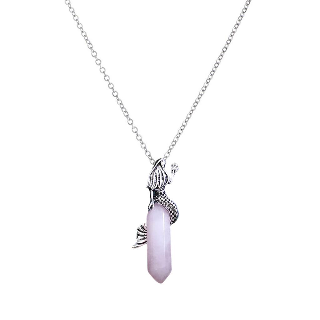 Элегантное ожерелье-подвеска в виде русалки с кристаллами, регулируемая длина, чокер, стильная цепочка для ключиц, украшение для любителей ювелирных изделий