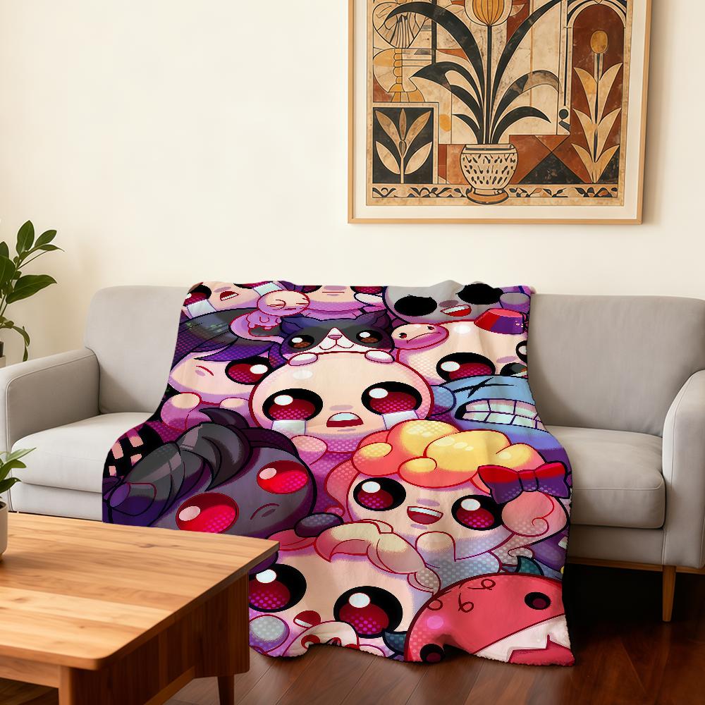 Game T-The B-Binding of Isaac Blanket Super Warm Comfortable Plush Throw Blanket Child Home Sofa Bedroom Gift