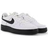 Nike Air Force 1 Grade School 'White Black' (Unisex) White / Black Kids' Skateboarding Shoes CV7663 101