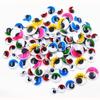 50/100pcs/bag with Eyelashes Dolls Activity Eyes 3D Wiggling Moving Eyes