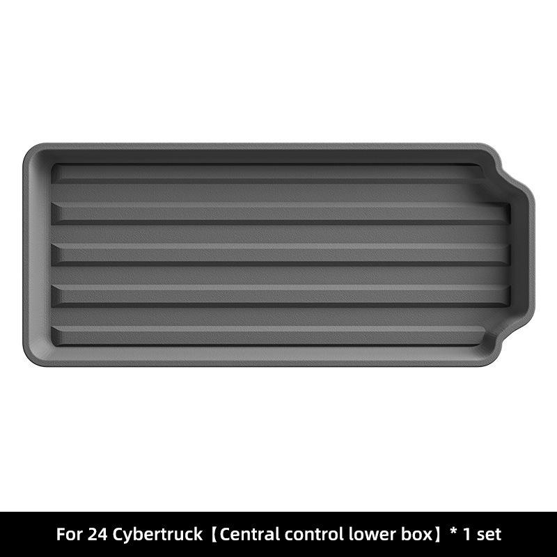 Tesla Cybertruck Trunk Mat 2024, TPE Rear Bed Mat