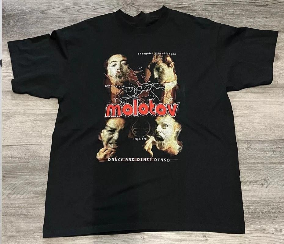 MOLOTOV Band Танцевальная и Плотная Denso Футболка Унисекс Полный Размер S-5XL