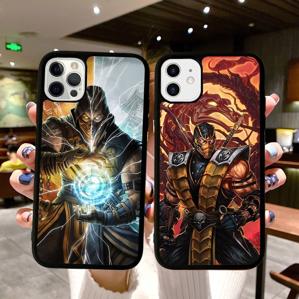Classic Vintage M-Mortal K-Kombat For Iphone 17 Air 16 15 14 13 12 11 Pro Max TPU+PC Plus Shockproof Back Phone Cover