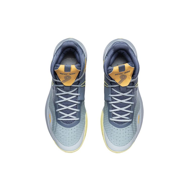 Баскетбольные кроссовки Li Ning Sonic 9 Team мужские кроссовки сине-серые ABPR017-7