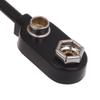 Улучшенный USB-кабель-зарядное устройство для 9-вольтовых батарей со светодиодным индикатором зарядки, пластиковый кабель
