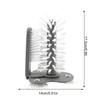 Щетка для чистки стеклянных чашек на 360 градусов с присосками для кухонной мойки