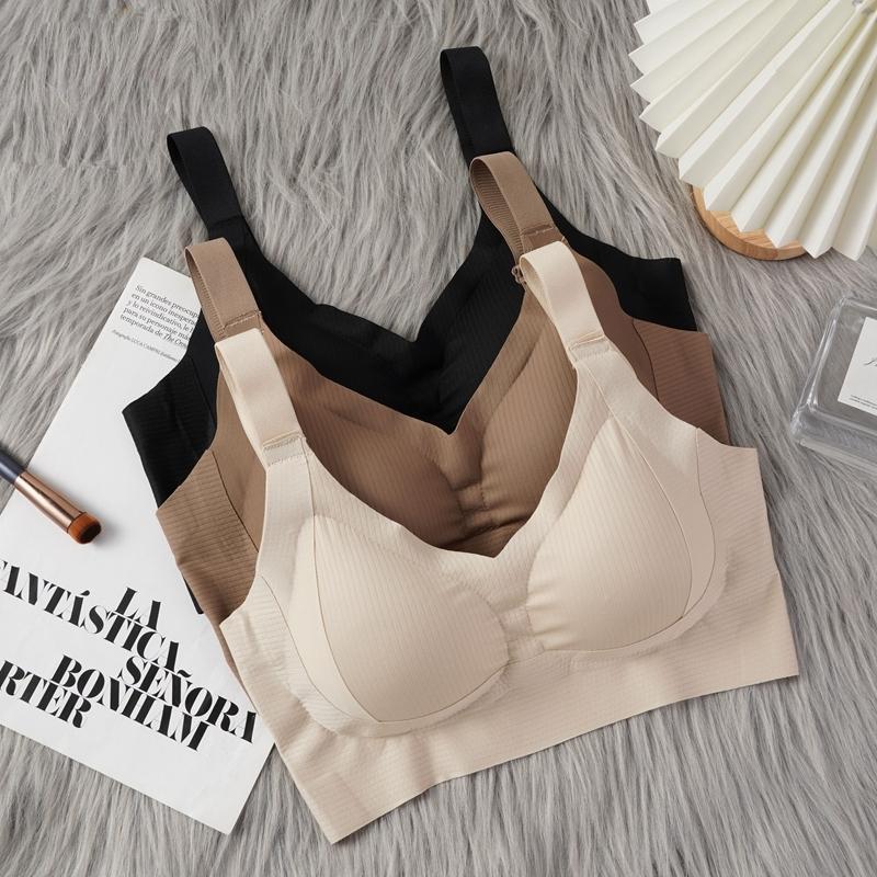 Женские бюстгальтеры больших размеров, предотвращающие провисание, бесшовные, удобные, женские бюстгальтеры с полной чашкой, нижнее белье, бюстгальтеры для большой груди L-2XL