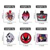 Area Devil Enamel Pins Custom Punk Gothic Brooches Lapel Badges Cartoon Animation Jewelry Gift for Kids Friends