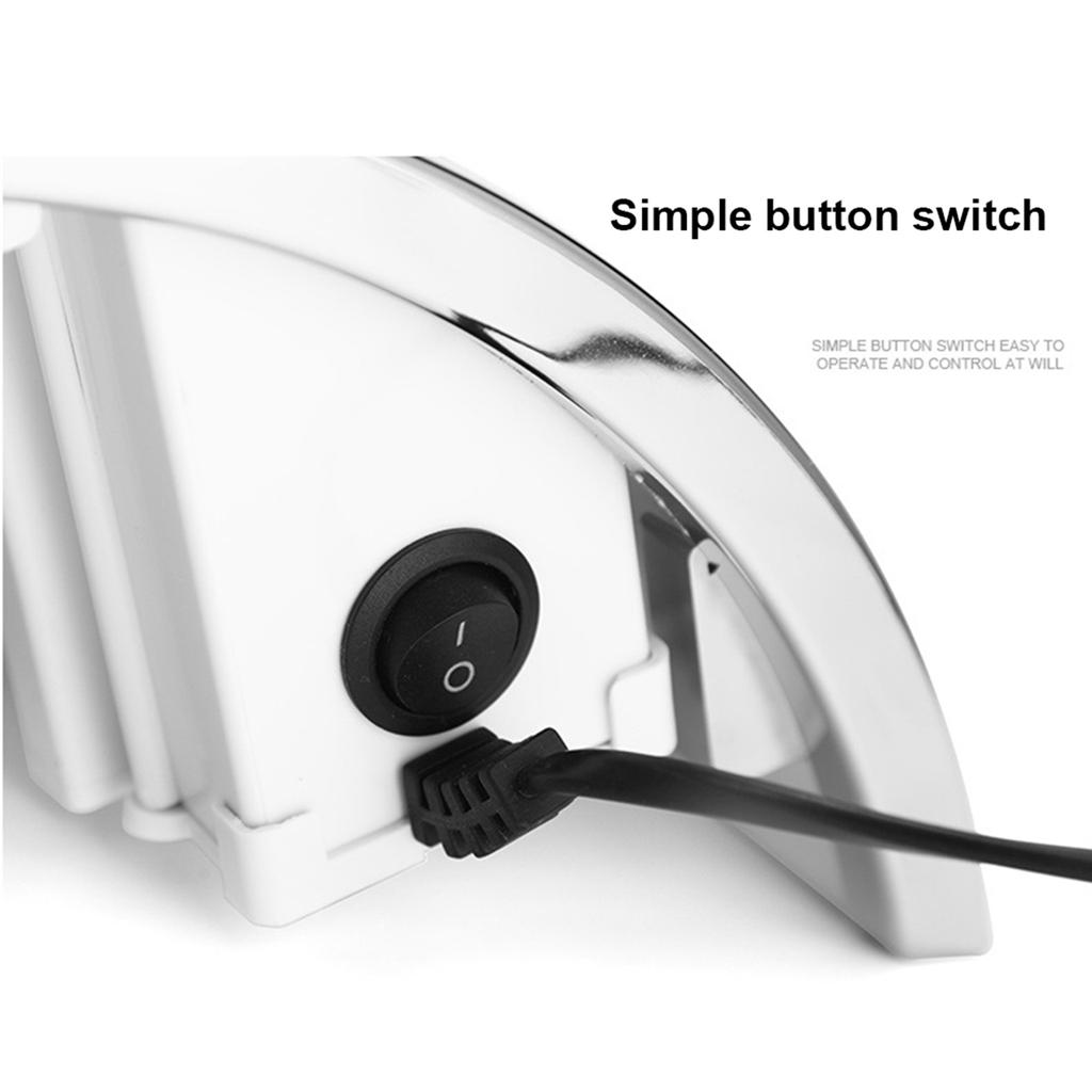 Пылеуловитель для ногтей Пылесос для пылесоса Nail Art Salon Suction Dust Machine с 3 вентиляторами Маникюр 2 пыли